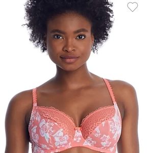 Freya Erin Balcony Bra Hot Coral 34E